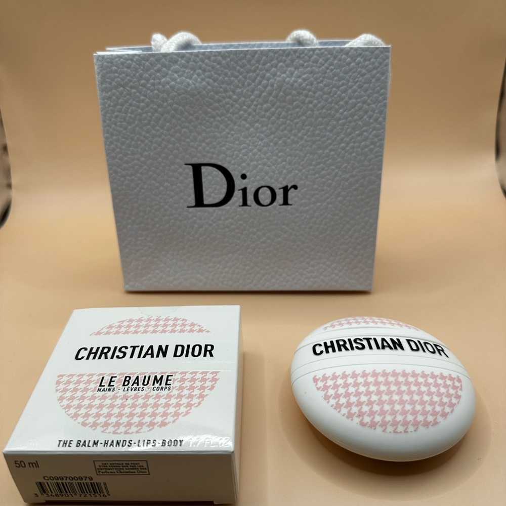 Dior Le Baume in White and Pink